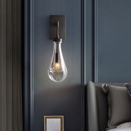 Lacrima Glass Tears Wall Sconce