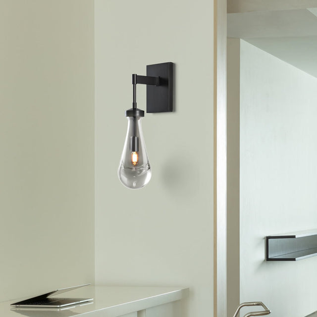 Lacrima Glass Tears Wall Sconce