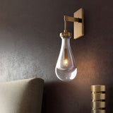 Lacrima Glass Tears Wall Sconce