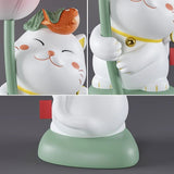 Leo Illuminated Art Figurine