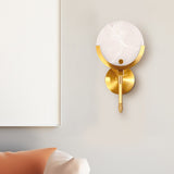 Luxe Alabaster Wall Lamp