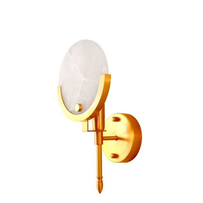 Luxe Alabaster Wall Lamp