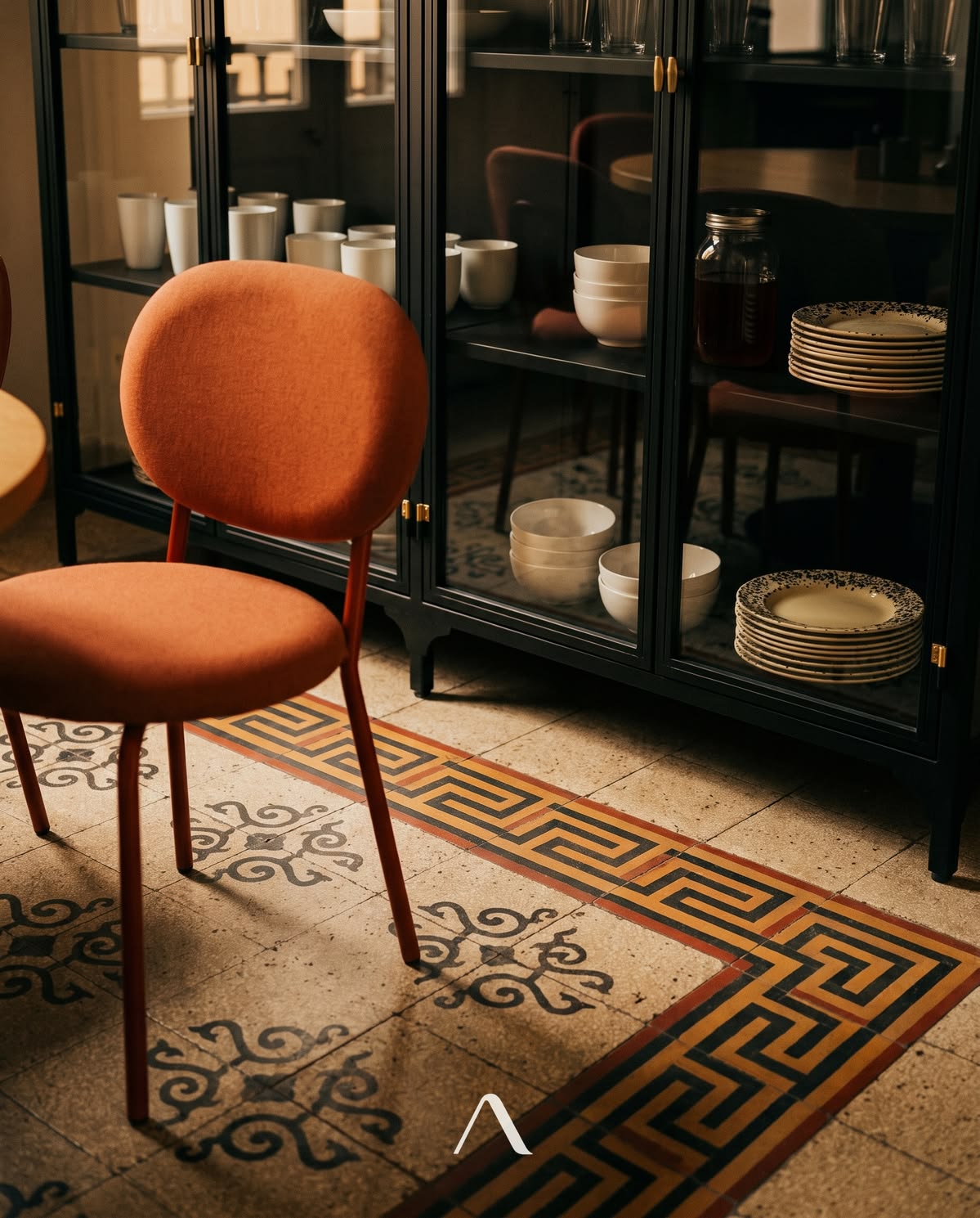 Dining nook vignette
