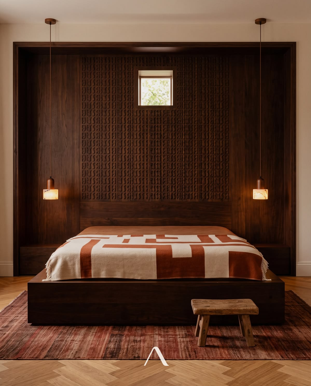 Timber bed alcove
