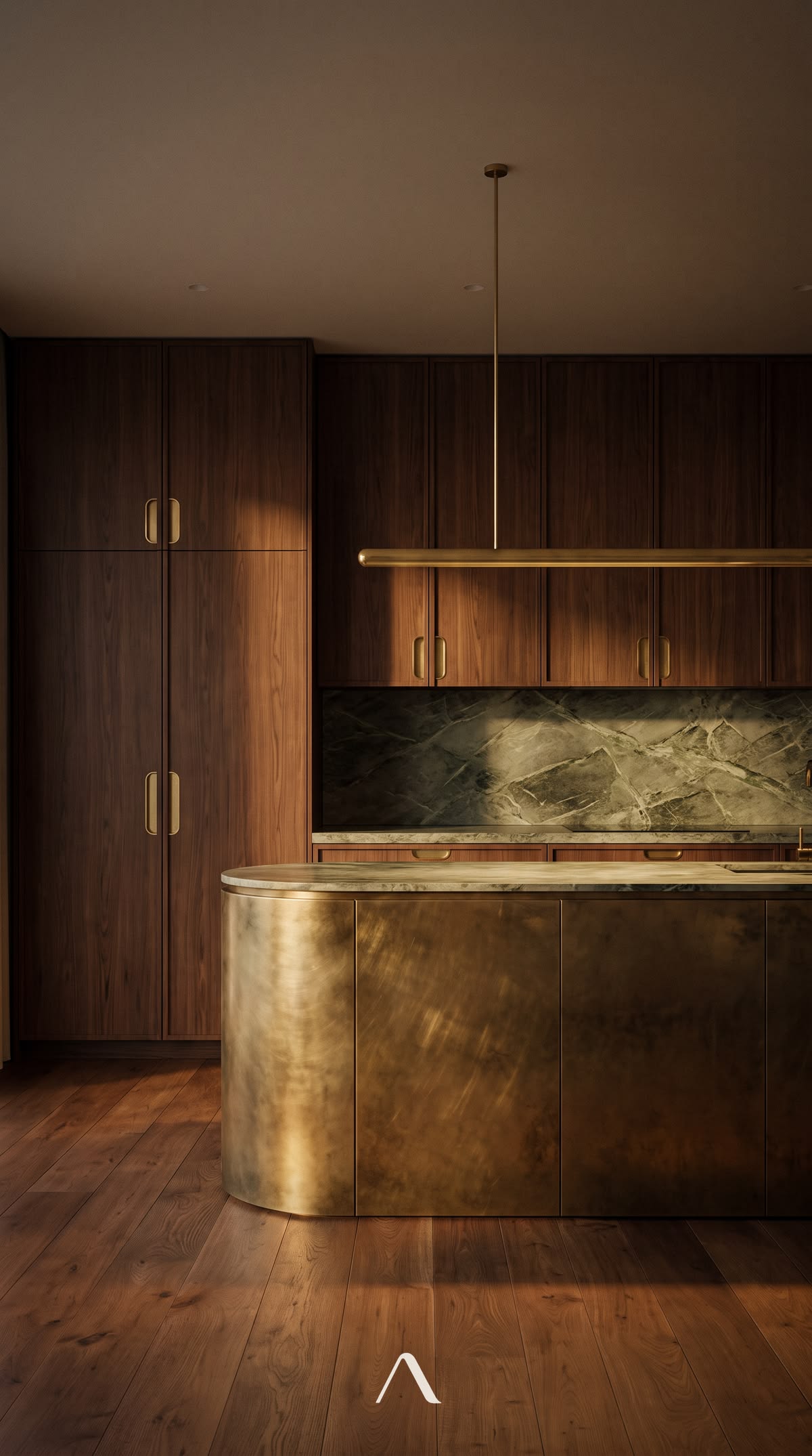 Walnut kitchen